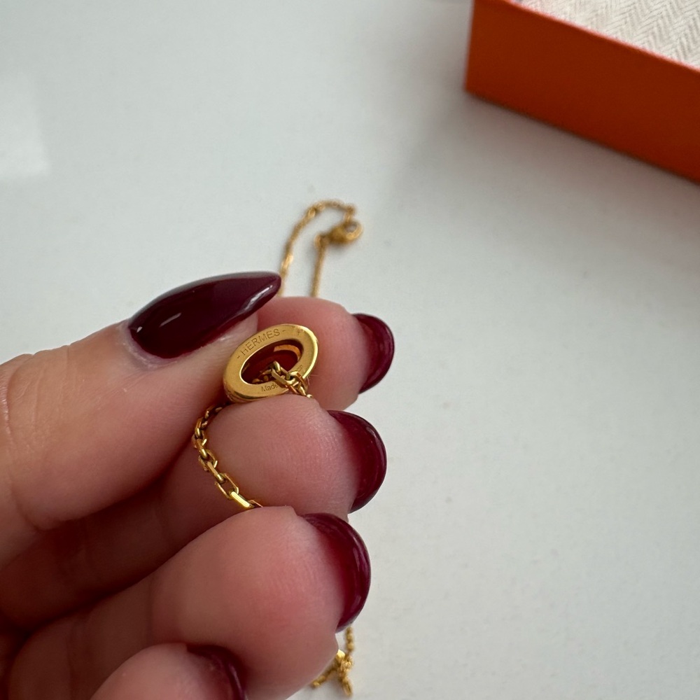 Authentic Hermes Mini Pop H Pendent - Picture 5 of 5